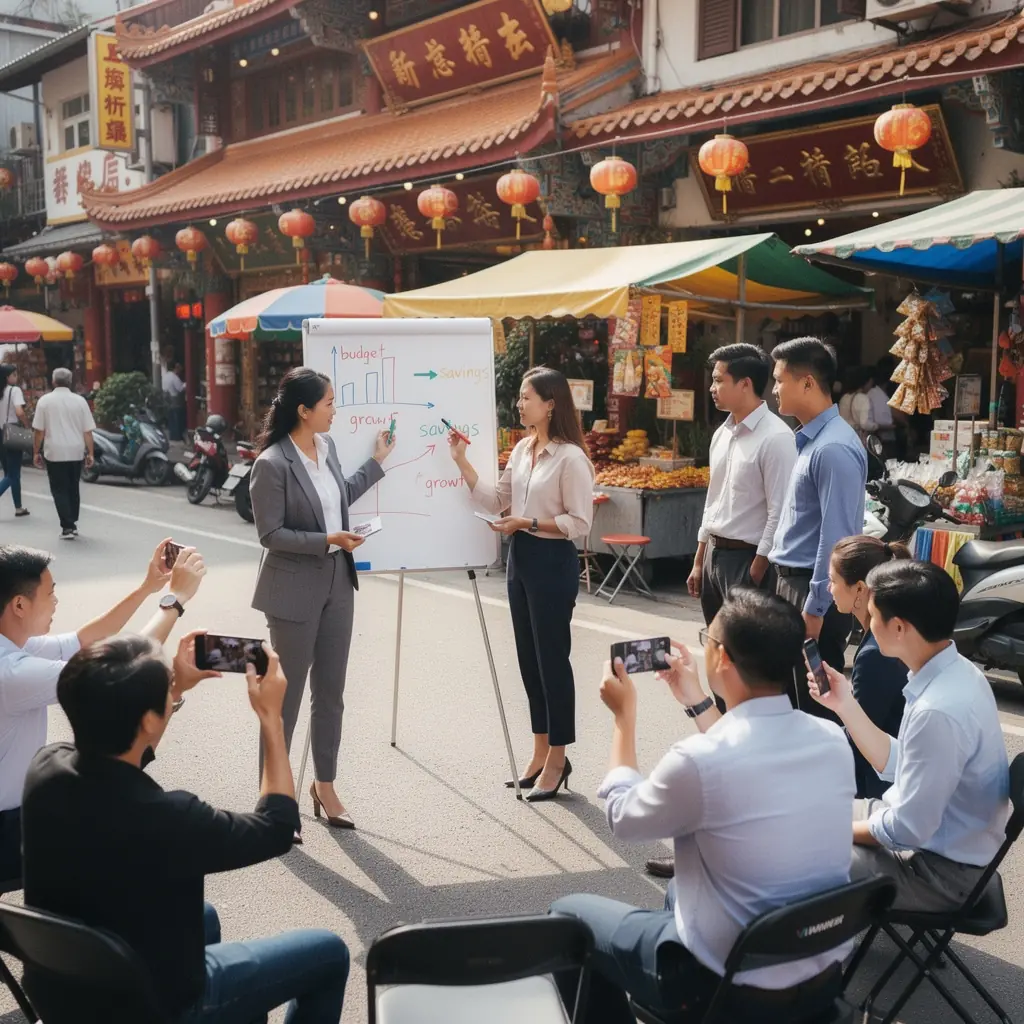 Modern office environment